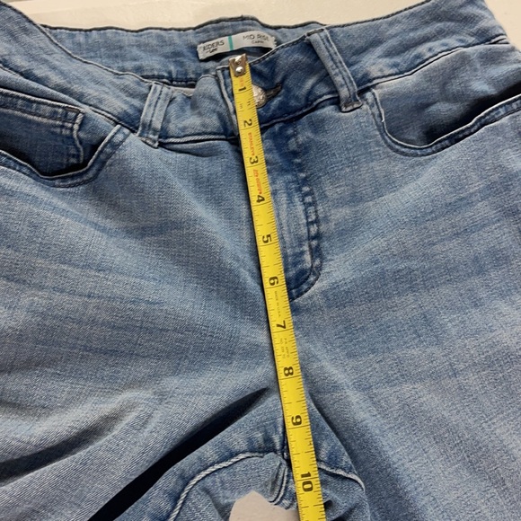 Lee Rider Mid Rise Denim Jean Capri Pants Size 8 - Picture 8 of 11